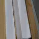 BAMEOS Floating Shelves,31 in W White Wall Mounted Wooden Shelves with Invisible Brackets Set of 2, Hanging Wall Shelves Decoration for Bedroom, Bathroom, Living Room and Kitchen