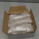 12 Pcs Glass Teardrop Christmas Ornaments 4.72 Inch Luxury Christmas Ornaments Set Matte, Glossy & Transparent Teardrop Glass Baubles, Design for Xmas Tree Decorations Holiday(White)