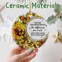 Christmas Ornaments, Going Away, Goodbye, Farewell Gifts for Coworkers - Retirement, Coworker Leaving Gifts for Women, Men - Leaving Job, Moving Away Presents for Friends, Boss, Work Bestie - Design L