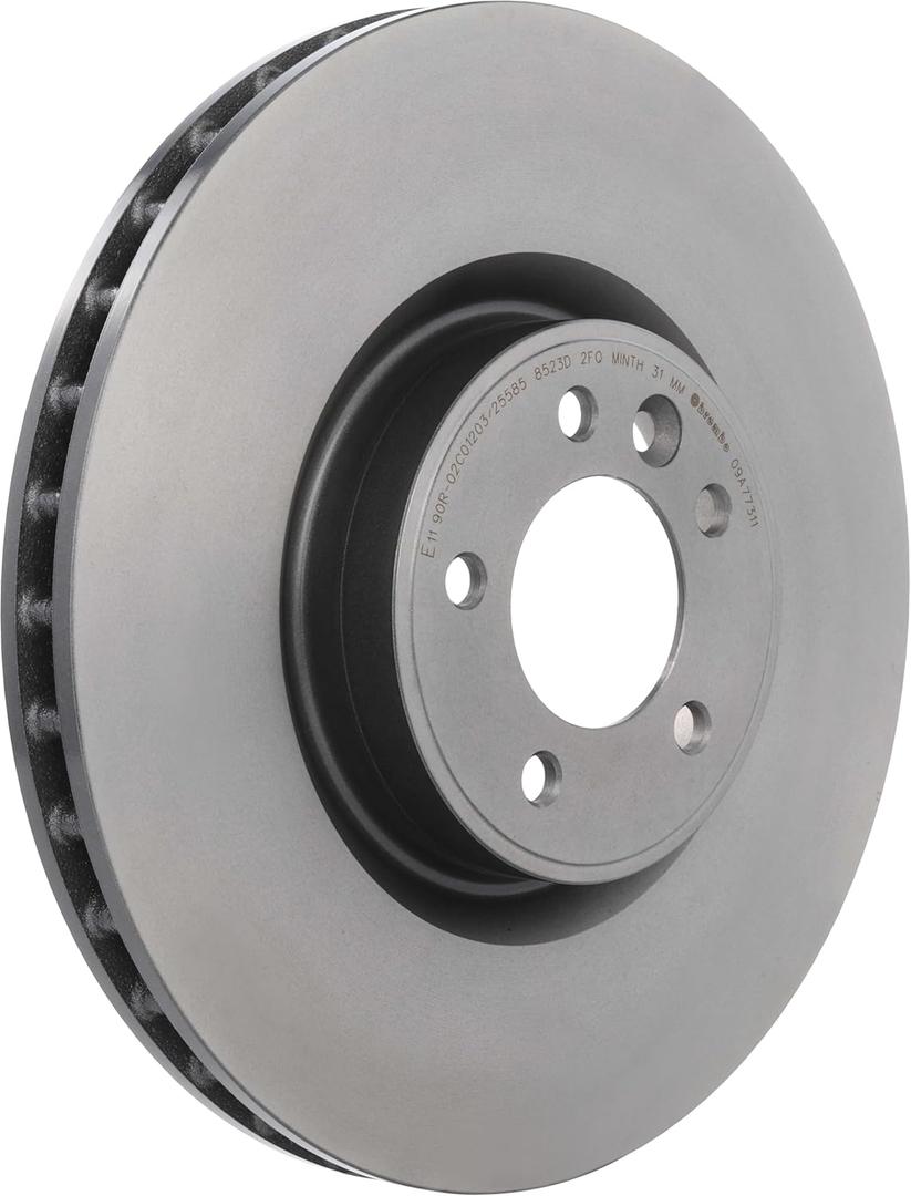 Brembo 09.A773.11 UV Coated Pillar Vented Front Brake Rotor LAND ROVER/PIAGGIO OE# LR016176