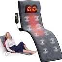 2026 Upgraded Full Body Massage Mat and Shiatsu Neck Massage Pillow
10 Vibration Motors,3 Intensities,2 Heat Levels,Foldable Massage Pad for Full Body Relaxation