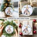 8 x Guitar Ornament for Christmas Tree 2025 - Unique Rock Guitar Player Gifts for Music Decorations, Ceramic Guitars Ornaments for Christmas Tree Decorations, Xmas Music Lovers Gifts for Men Women Bestie
