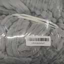 Homemate Heated Blanket Electric Throw - 50"x60" Heating Blanket Throw 1/2/4/6/8 Hours Auto-Off 10 Heat Levels Over-Heat Protection Soft Flannel Sherpa Heater ETL Certification (01 - Light Grey (Striped))