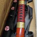 Cold Blade Katana Sword - 41 inches Katana Replica with Holster Belt and Display Stand - Sword with Authentic Design