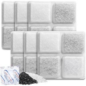SET OF 3, Pet Food Desiccant Bag, 6 Pack Replacement Desiccant Bags for PLAF001/PLAF101/PLAF005/PLAF006/PLAF103/PLAF203 Automatic Pet Feeders,Keep Cat Food & Dog Food Dry and Fresh