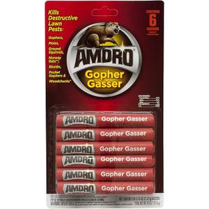 Amdro Gopher Gasser Sticks -10 Package (6 Sticks Total)