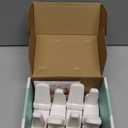 Door Lever Locks (4 Pack) - Prevents Toddlers from Opening Doors - Durable ABS with 3M Adhesive - Easy One-Hand Operation for Adults, No Tools Needed (White)