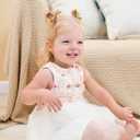 Jollybows 80 Pcs Hair Bow Tie For Girls - Baby Mini Hair Tie Bows Elastic Hair Accessories For Toddler Infant