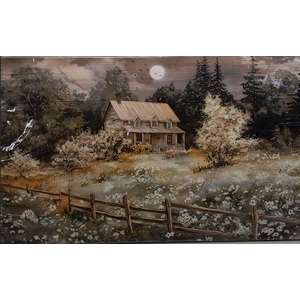 Grant Wood Print Painting Sketch for House in American Gothic Gifts Canvas Painting Poster Wall Art Decorative Picture Prints Modern Decor Framed-unframed, 24x48 in. Grant Wood Print Painting Sketch for House in American Gothic Gifts Canvas Painting Poster Wall Art Decorative Picture Prints Modern Decor Framed-unframed, 24x48 in.