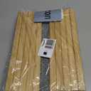 Bamboo Sofa Arm Tray, Anti Falling Couch Arm Tray Table, Foldable Couch Armrest Table, Portable Sofa Armrest Trays Cup Holder for Drink, Cups, Phone, Snacks, Remote