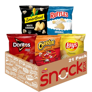 Frito-Lay Classic Mix Variety Pack, Single Serve Snack Bags (21 count)