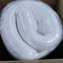 Amazon Basics Memory Foam Mattress, Soft Plush Feel, 12 Inch, Queen, White/Grey