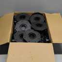 Timtin 30 Pack Adjustable Deck Support Pedestals, 1-3/16" to 2-3/8" Height Range, Outdoor Deck Foundation Bases with Joist Tape and Screws for Patio Floor Garden Leveling (Classic)