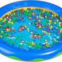2 Pcs Ocean Drums Wave Bead Drums Sea Sound Drums Musical Instruments for Kid Child Baby