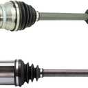 TRQ Front Driver and Passenger Side CV Axle Assembly Set 2 Piece Compatible with 2013-2016 Toyota Sienna AWD 2011-2012 Sienna V6 3.5L AWD