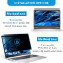 FILMEXT Laptop Privacy Screen 13.3", Privacy Screen Filter for Laptop 13.3" Asus/ 13.3" Acer/13.3 HP/Dell/Toshiba 16:9, Anti-Spy,Anti-Glare,Blocks 99% UV & Blue Light -Matte Privacy Screen Protector