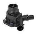 X AUTOHAUX Car Auto Thermostat Housing 30774489 31355151 for Land for Rover Freelander 2 06-14