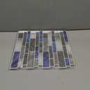 Art3d 10-Sheet Premium Self-Adhesive Kitchen Backsplash Tiles in Marble,30 * 30cm (Blue)