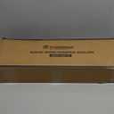 Forbena 24 Inch Long Floating Shelves for Wall Set of 3, Wooden Wall Bookshelf for Bedroom, Large Rustic Wood Hanging Book Shelves for Living Room Plants Kitchen Office Closet Storage (Dark Brown)