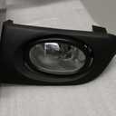 Fog Lights Assembly Compatible With HONDA Civic 2/4DR 2001-2003 Included Switch And Wiring Kit OEM Part Number:08V31S5D1M101, 08V31S5D1M102(Clear Lens)