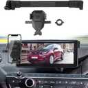 Car Phone Holder for 20142021 BMW i3/X3 X4 2022-2025 Accessories,Adjustable GPS BMW i3 Cell Phone Mount for 12.3-inch Screen,Hands-Free Ultra Stable Air Vent Phone Stand Black
