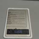 Nicewell Food Scale, 22lb Digital Kitchen Scale Weight Grams and oz for Cooking Baking, 1g/0.1oz Precise Graduation, Stainless Steel and Tempered Glass (Ash Silver)