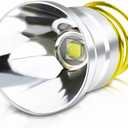 BESTSUN Ultra Bright Flashlights Upgrade LED Bulb Single Mode 1200 Lumens P60 LED Drop-in Module Flashlight Replacement Bulbs for C2 G2 Z2 6P 9P G3 S3