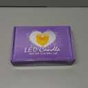 cridoz 2000 Pieces Artificial Rose Petals with 24 LED Tea Lights Candles, Romantic Decorations Special Night Set for Night, Valentine's Day, Wedding Anniversary or Table Dcor, Warm White