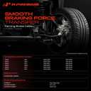 A-Premium Rear Passenger Parking Brake Cable Assembly