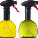 Evo Oil Sprayer Minis, Non-Aerosol for Olive, Cooking Oils, and Vinegars, 8-Ounce Capacity, 1 Each Yellow and Green