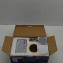 Portable Range Hood, Desktop Kitchen Exhaust Fan with 3-Speed, Adjustable Vent with Detachable Aluminum Filter,LED Light, Large Oil Collection Cup for Indoor BBQ, Hot Pot Cooking and RV