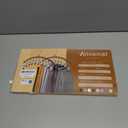 Volnamal Legging Organizer for Closet, Metal Yoga Pants Hanger w/Rubber Coated 2 Pack w/10 Clips Hold 20 Leggings, Hangers Space Saving Hanging Closet Organizer for Closet Organizers and Storage, Grey