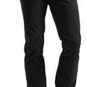 Men's Extreme Motion Slim Straight Leg Jean 2015437 (38W x 29L, Black)