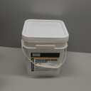 Tankless Water Heater Flushing Kit Includes 1/6HP Submersible Sump Pump with Two Adapters & 3 Gallons Pail with Bucket Lid Opener & Two 1/2 Dia X 6 PVC Hoses with Washers