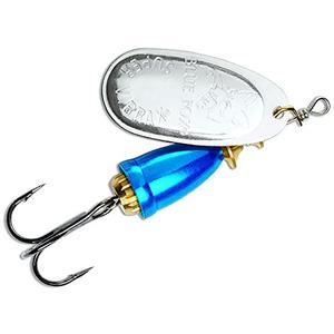 Blue Fox Classic Vibrax 01 Plated 1/8 (Silver/Chrome Blue, Size- 2.38) 2Pack