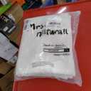 Mrs. Naturall 72 Inch Long Curtains for Living Room, Light Filtering Boho Semi Sheer Rod Pocket Linen Curtains 72 Inch Length 2 Panels Set for Glass French Door Bedroom, Cream Ivory