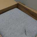 LBRO2M Boho Area Rug 8X10 Washable Rugs for Bedroom Low Piles Indoor Carpet, Non Slip Soft Rug for Living Room, Dining Room, Red Rug Foldable Pet Friendly Area Rugs Stain Resistant (8'X10' Red)