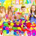 3 x 100PCS Prefilled Easter Eggs with Novelty Toys, Plastic Easter Egg Fillers Toys Bulk for Easter Egg Hunt, Easter Basket Stuffers for Kids Toddler Boys Girls Goodie Bag Easter Eggs Filled Party Favors