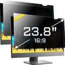 ZYY 2 Pack Computer Monitor Privacy Screens, 23.8" for 16:9 AR, Removable Anti-Glare & Privacy Filters, UV Shield & Anti-Scratch Film
