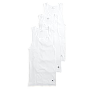POLO Ralph Lauren Men's Classic Fit Cotton Tanks 3-Packs. Size 3X