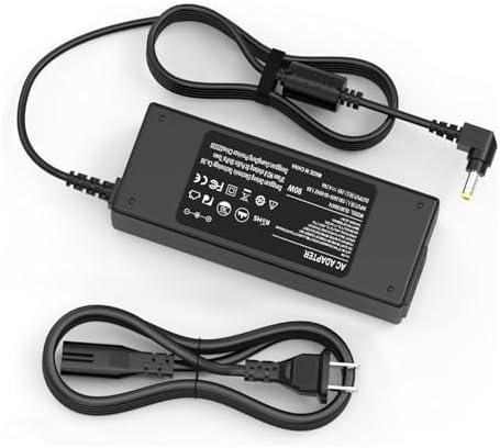 90W Laptop Charger Compatible with Toshiba Satellite C655 C655D C675 C850 C855 C855D C875 C50 C55 C55D C55DT C55T C75 C75D L50 L55 L55D L75 L305; Portege Z30 Z30T Z930 Z830 Power Supply Cord