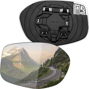 Passenger Side Mirror Replacement for Honda Odyssey 2014 2015 2016 2017 Mirrors Glass - Mirror Glass, Right Side Rear View Mirrors with Heated