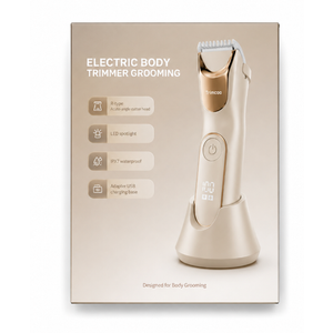 Electric Razors LED Display for Women Men, 2026 Wet/Dry Lady Electric Shaver , 3 in 1 Hair Remover, Waterproof, Smooth & Silky Portable Bikini Electric Grooming Set, Gold