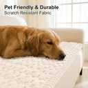 Smiry Non Slip Couch Covers for Dogs, Scratch Resistant Pet Sofa Protector