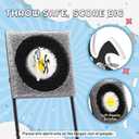 A11N SPORTS Axe Throwing Game with Steel Frame and Bristle Target, 18.7 inches