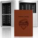chiazllta The Football Notebook for Coaches & Players 7 x 10 Inch Football Training Notepad Coaching Board Coaching Notebook for Tactics Tactical Practice Planner Coaches&Players Gift