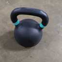 Cast Iron Kettlebell Weights for Home Gym, Heavy Duty Strength Training, Workout Equipment for HIIT, Functional Fitness