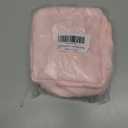 Small Makeup Bag for Purse Mini Quilted Cosmetics Travel Bag Cute Pouch for Women Girls, Pink