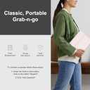 Keyboard Case for iPad Air 11-inch M2 2024, Smart Folio Leather Cover with Pencil Holder for iPad 6th Gen M2 11 inch, Rechargeable, Magnetic Wireless Keyboard for iPad Air 11 6th Gen, (Pink)