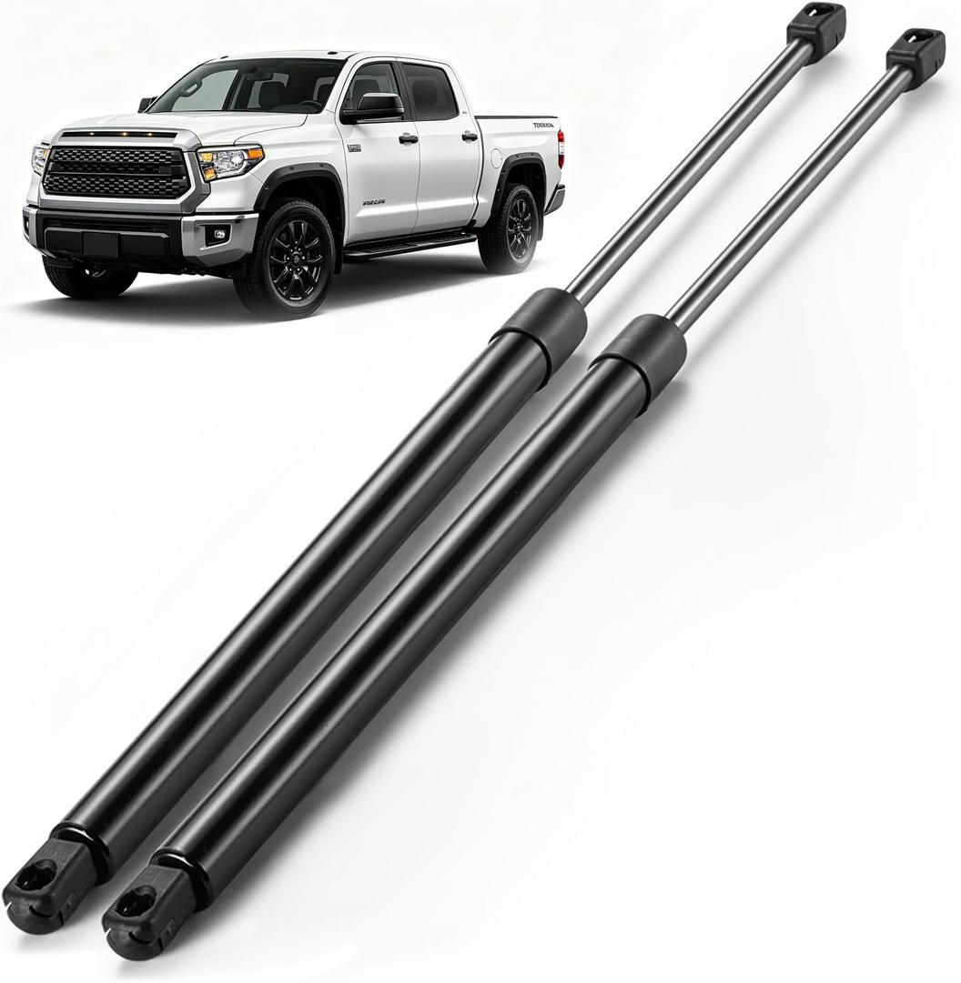 Hood Struts OEM Fit for Toyota Tundra All Models 2014-2022, 2Pcs | Front bonnet lift support, Heavy duty shocks, 5-min install, Fits Base Limited Ltd Platinum SR SR5 TRD Pro